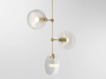 NEBULAE 13 - LED glass pendant lamp by Ross Gardam - view 2